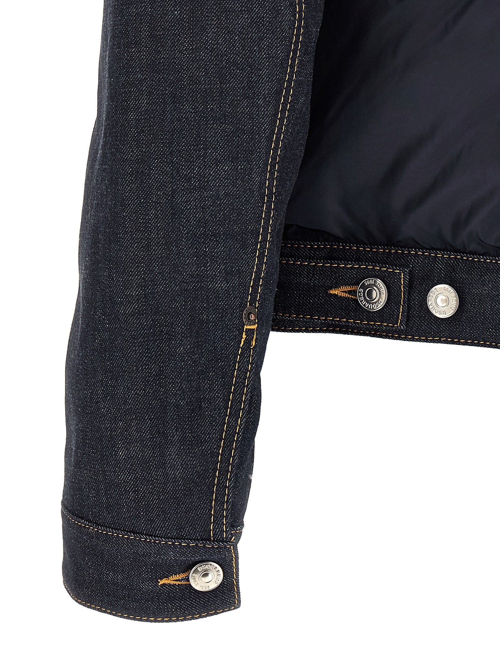 Dsquared² blaue Jeansjacke aus Baumwolle