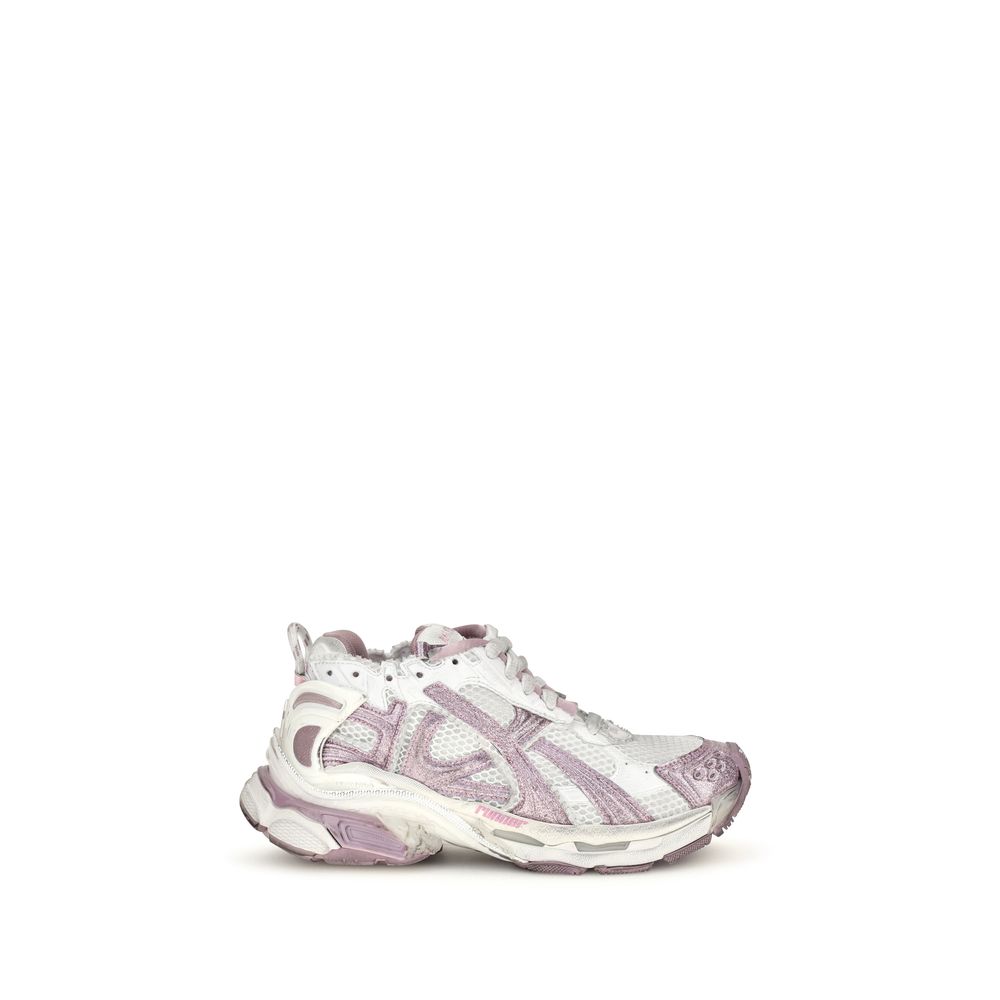 Balenciaga Lila Polyester Sportschuhe