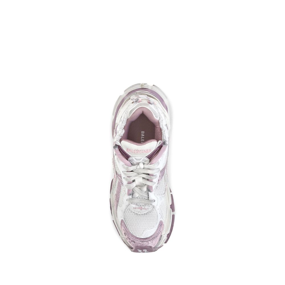 Balenciaga Lila Polyester Sportschuhe
