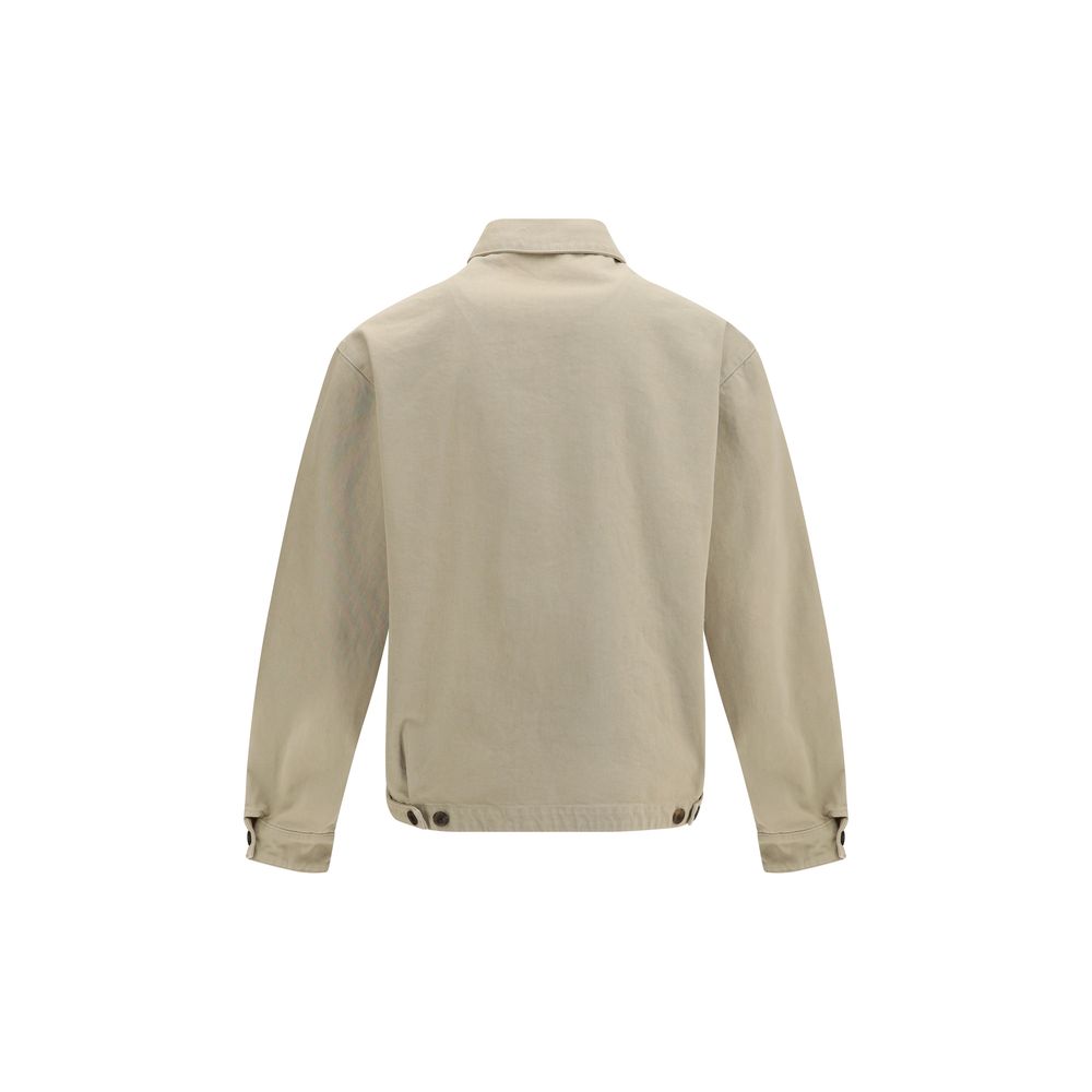 Prada Beige Baumwoll-Jeansjacke