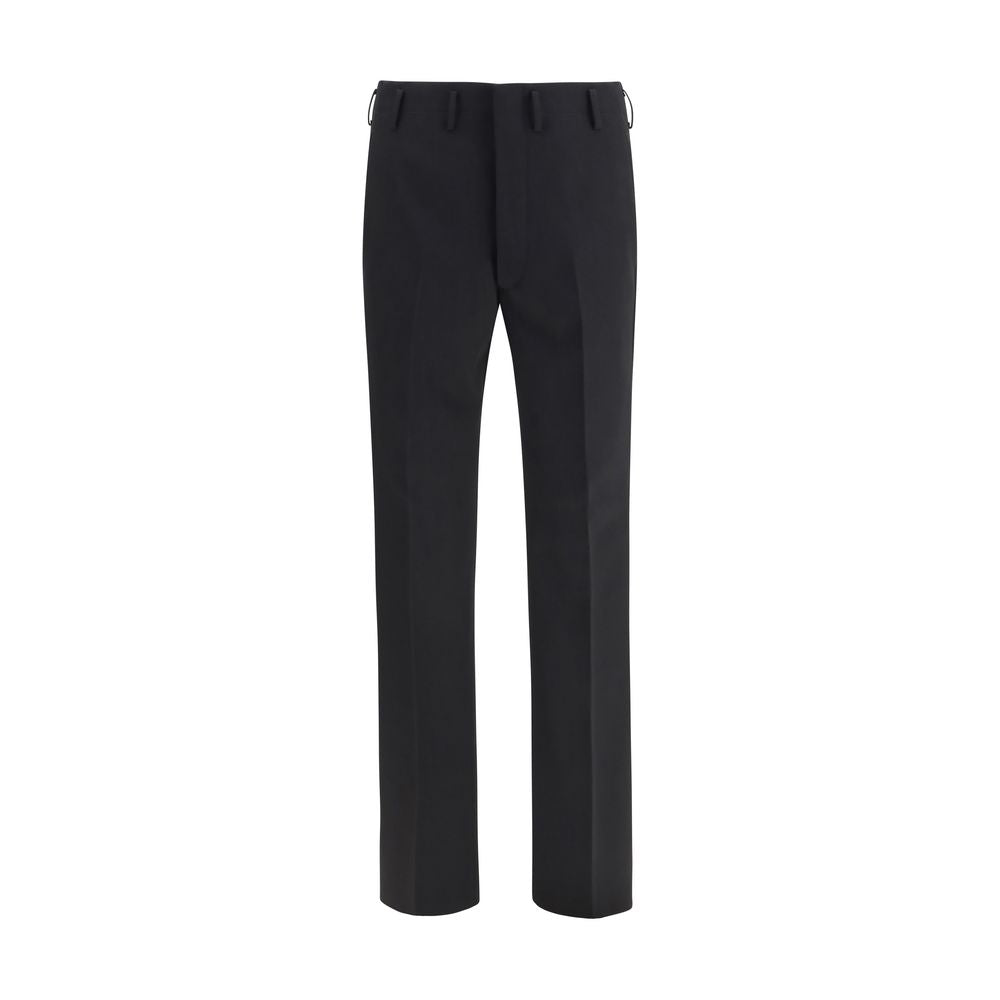 Prada Schwarze Wollhose "Oves Aries"