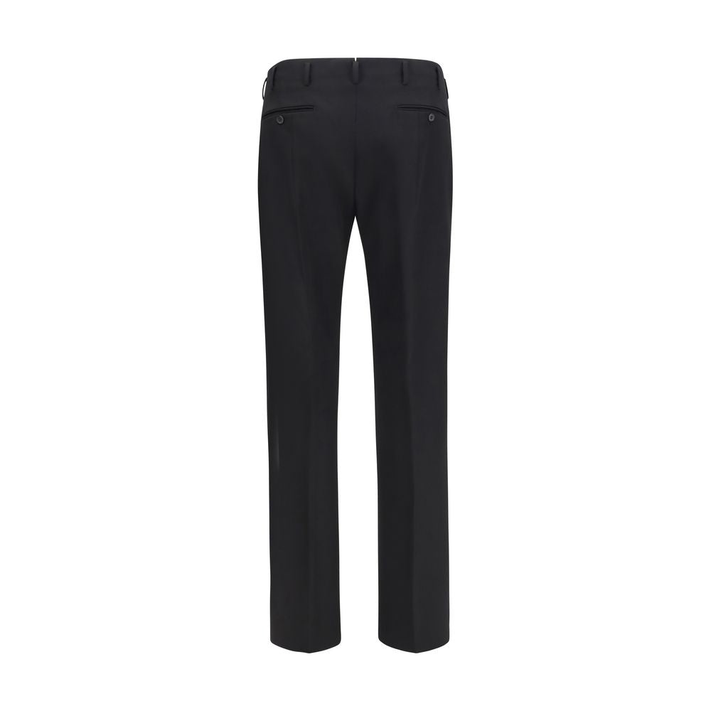 Prada Schwarze Wollhose "Oves Aries"