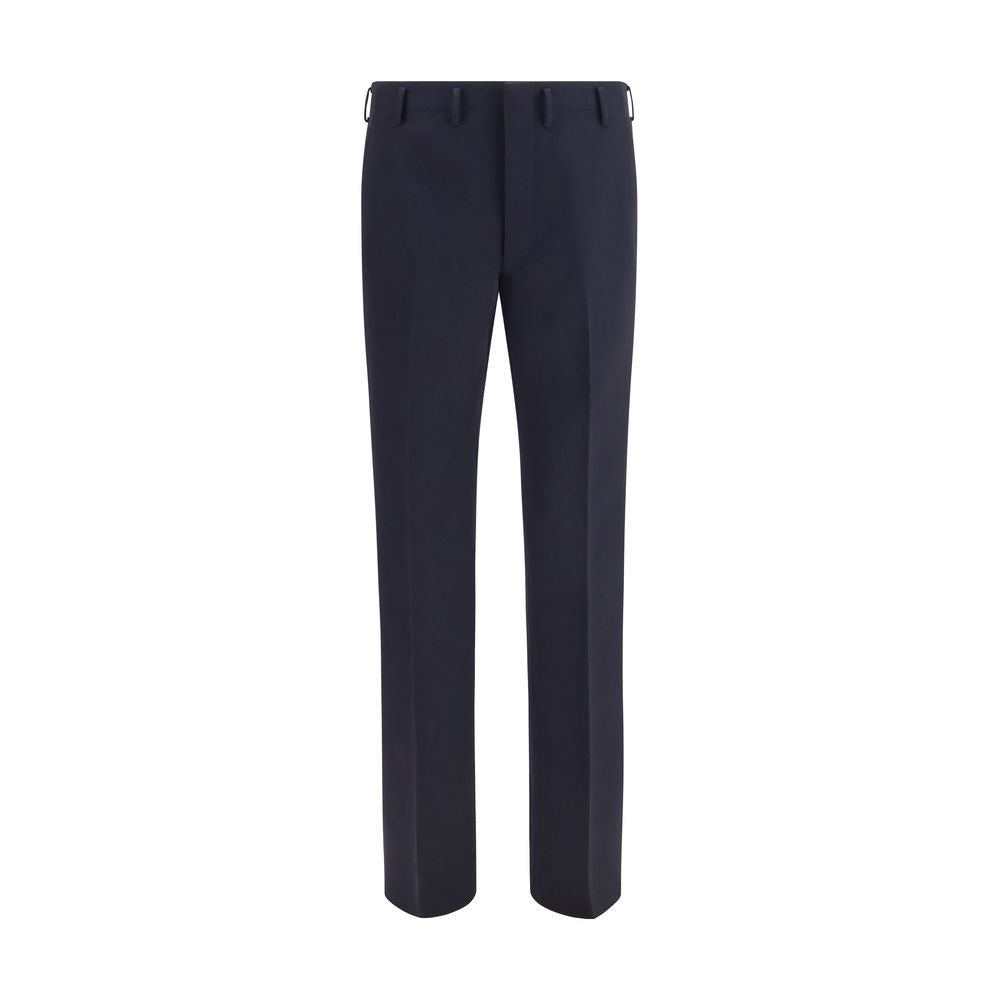 Prada blaue Wollhose Oves Aries