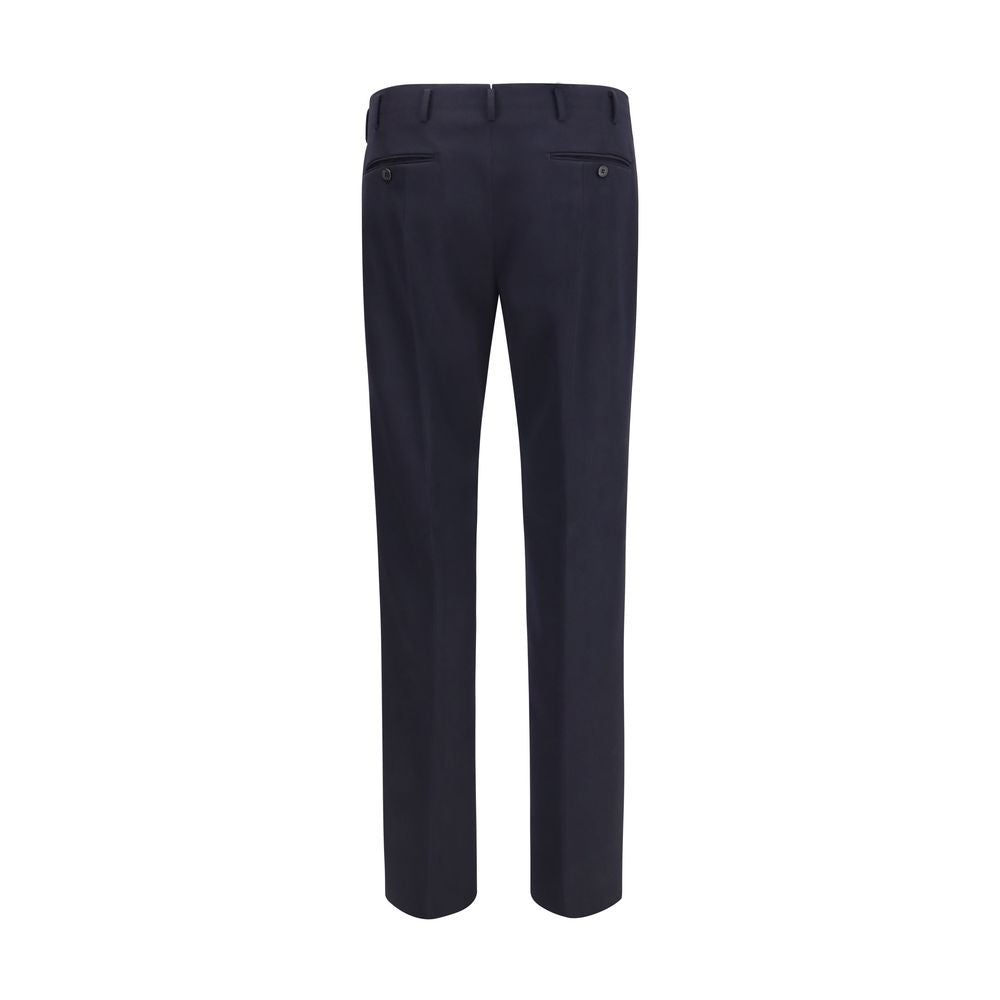 Prada blaue Wollhose Oves Aries
