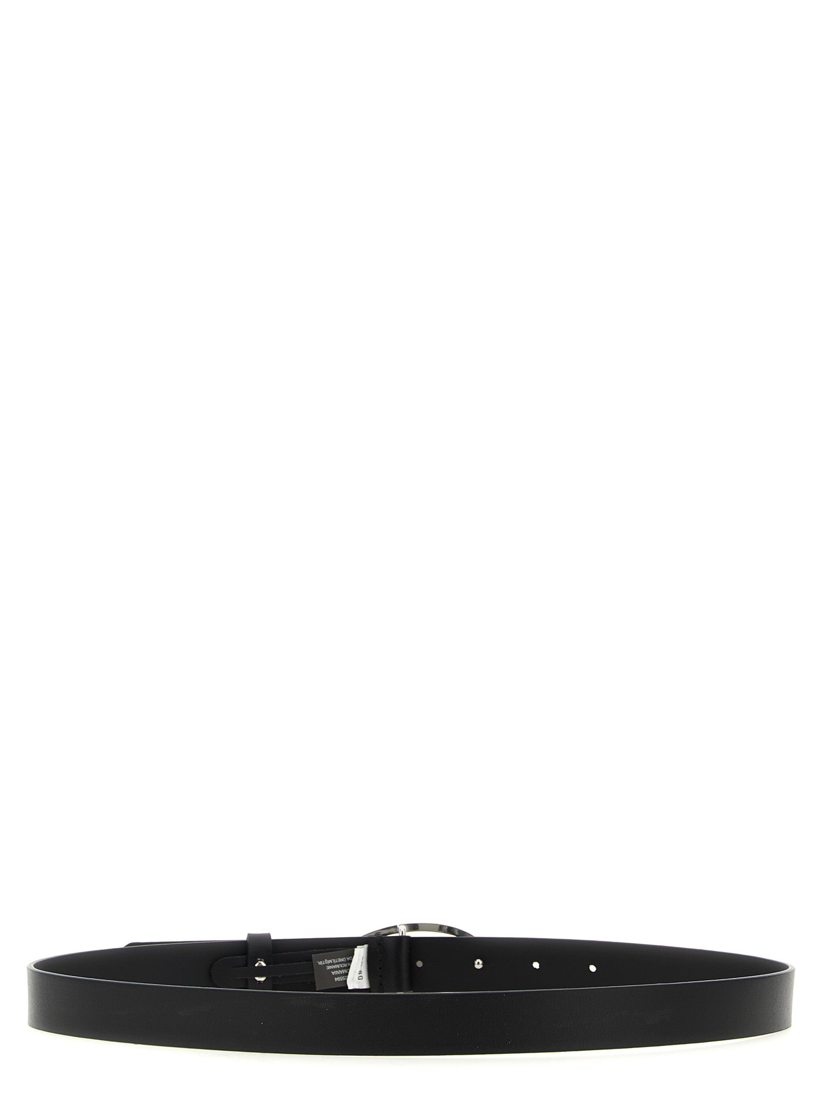 Diesel Black Other Fibres Regular Belt