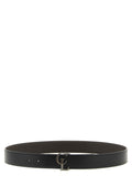 Christian Louboutin Multicolor Calfskin Regular Belt