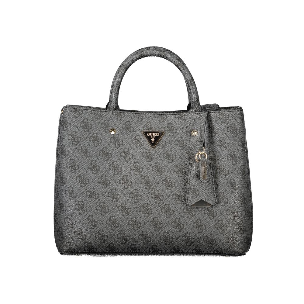 Guess Jeans Schwarz Polyurethan Damen Tasche