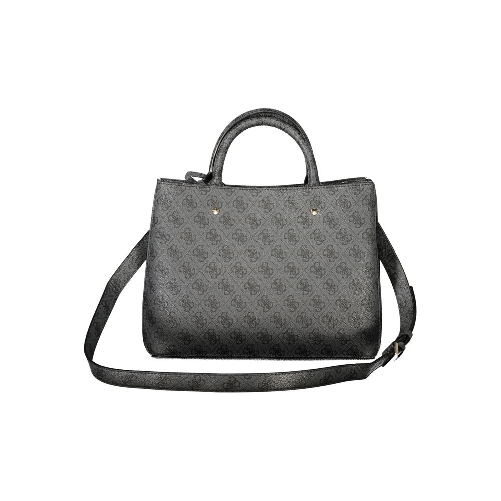 Guess Jeans Schwarz Polyurethan Damen Tasche