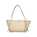 Guess Jeans Beige Polyurethan Damen Tasche