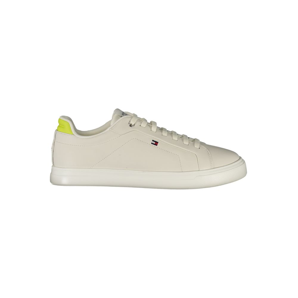 Tommy Hilfiger Weiß Polyurethan Herren Sneaker