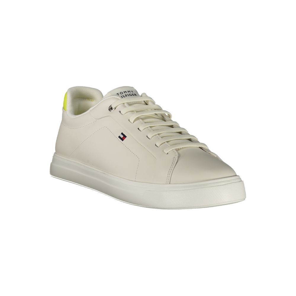 Tommy Hilfiger Weiß Polyurethan Herren Sneaker