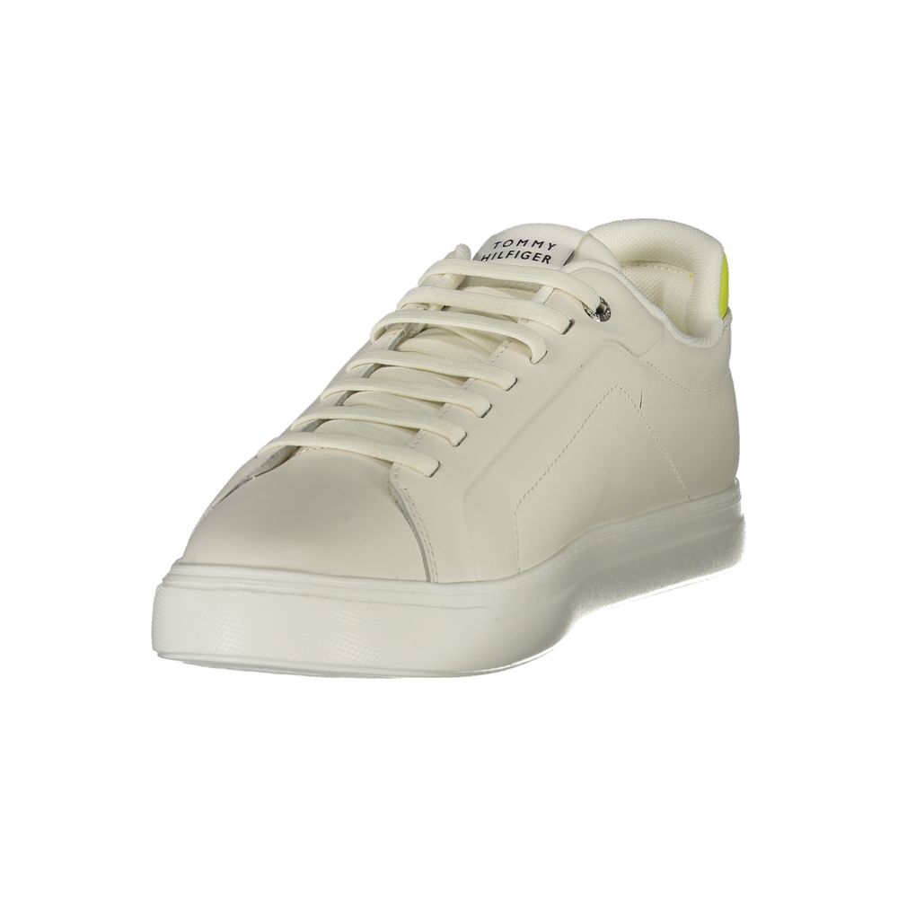 Tommy Hilfiger Weiß Polyurethan Herren Sneaker