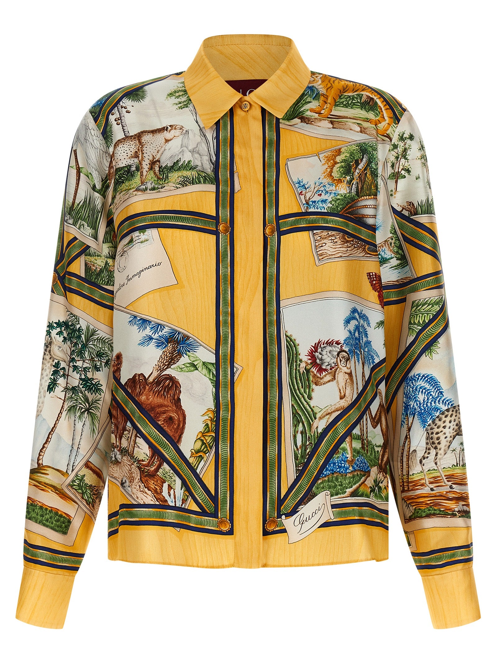 Gucci Seidenbluse in Multicolour