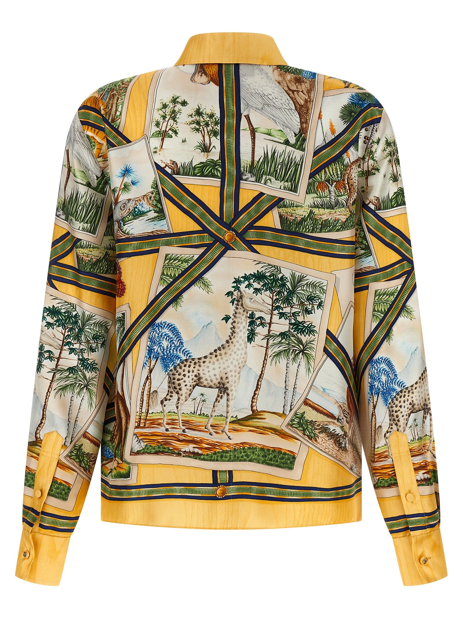 Gucci Seidenbluse in Multicolour