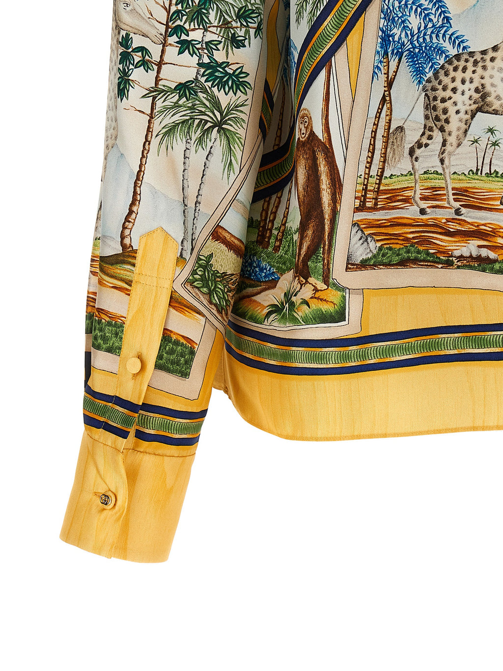 Gucci Seidenbluse in Multicolour