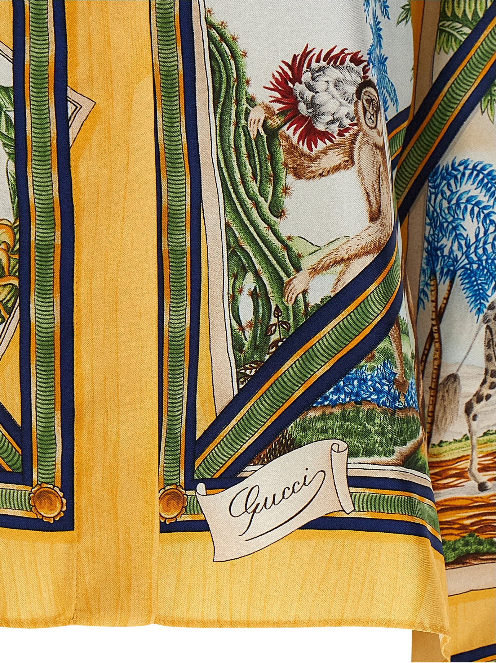 Gucci Seidenbluse in Multicolour