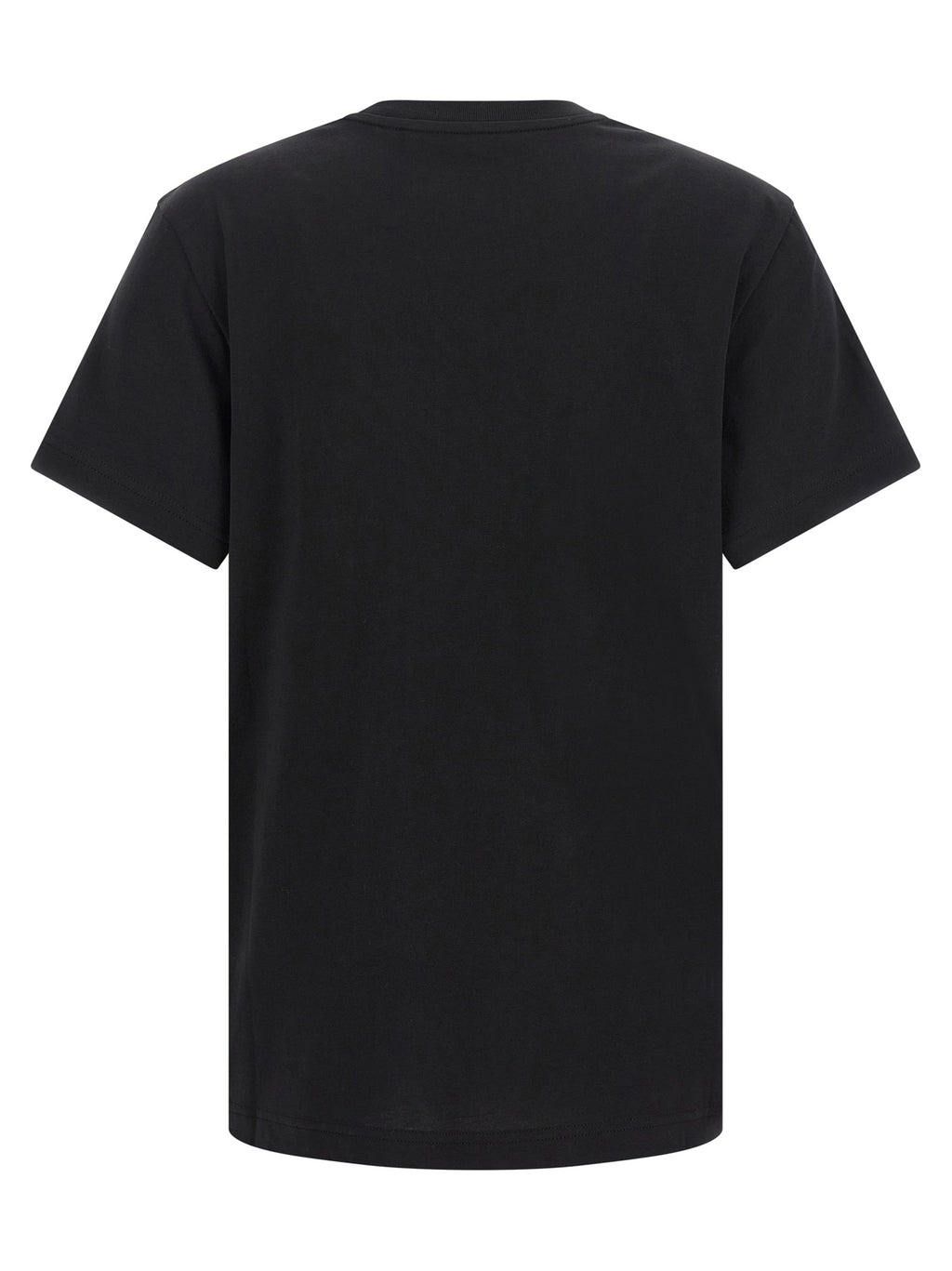 Moncler Schwarzes Baumwoll-T-Shirt