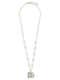 Dolce & Gabbana Silver Brass Necklace