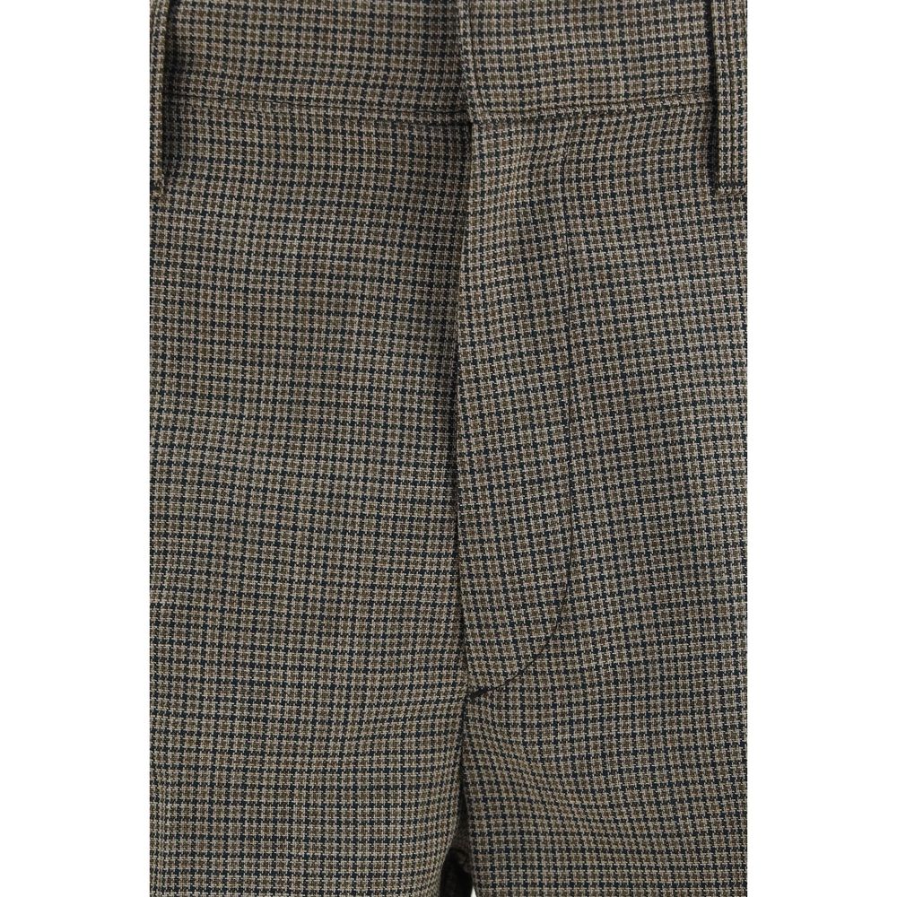 Prada Hose aus brauner Wolle Oves Aries