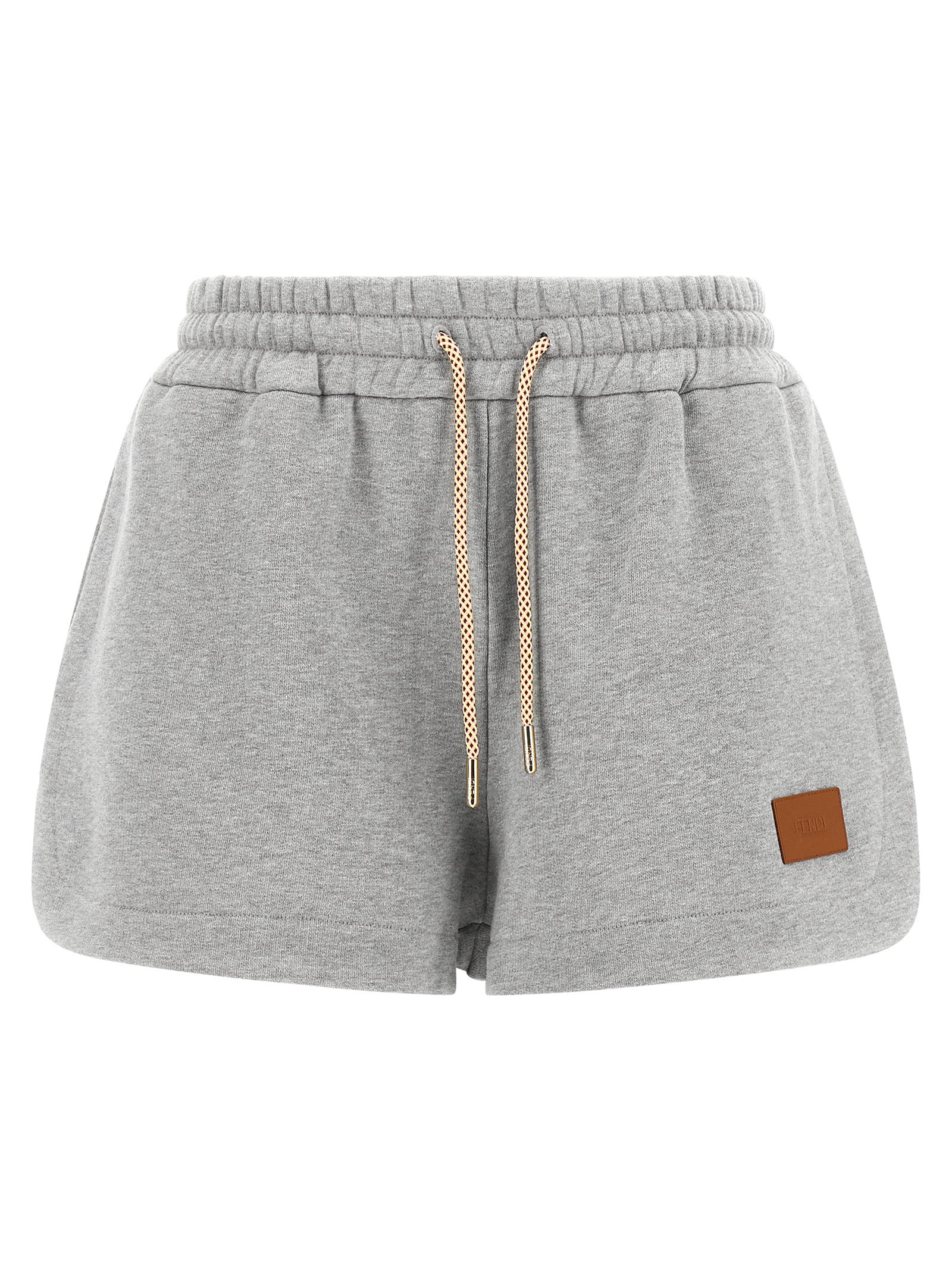 Fendi Graue Bermudashorts aus Baumwolle