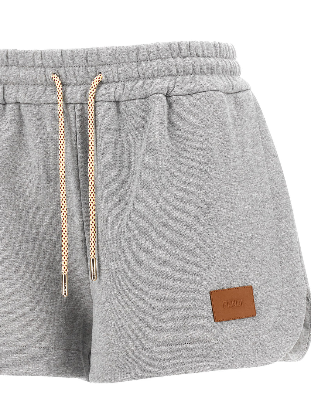 Fendi Graue Bermudashorts aus Baumwolle