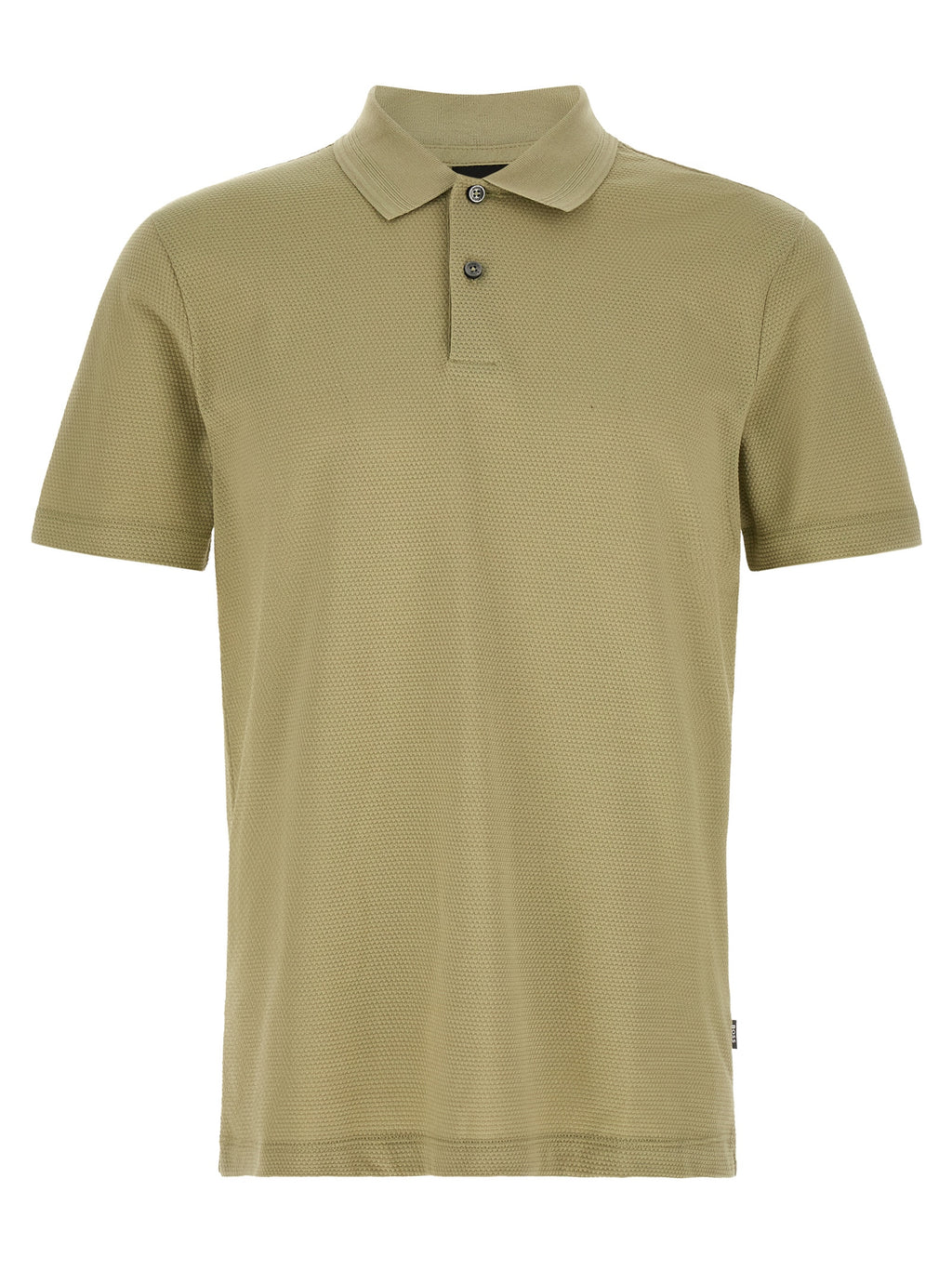 Hugo Boss beiges Baumwoll-Polohemd
