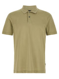 Hugo Boss beiges Baumwoll-Polohemd