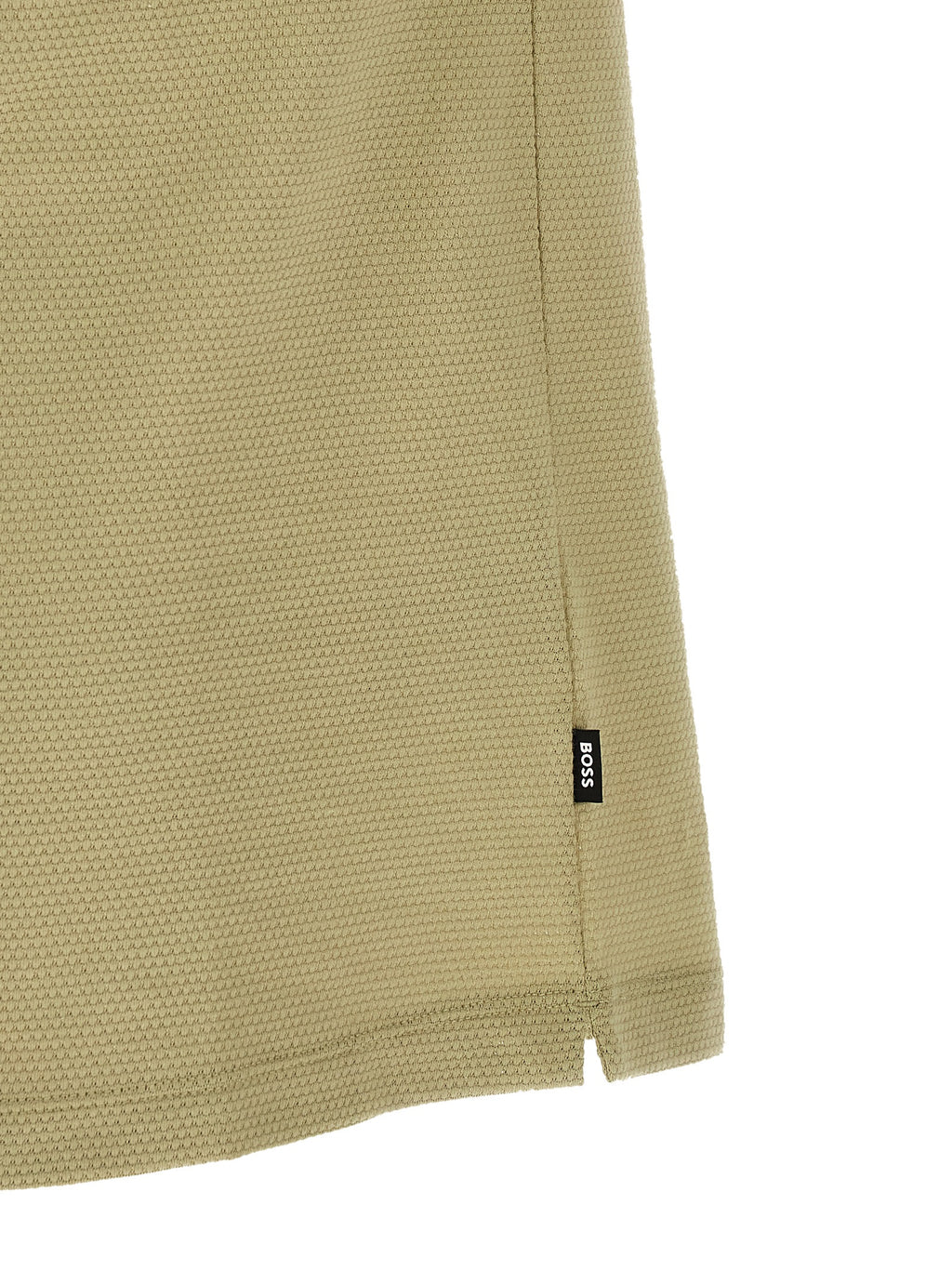 Hugo Boss beiges Baumwoll-Polohemd
