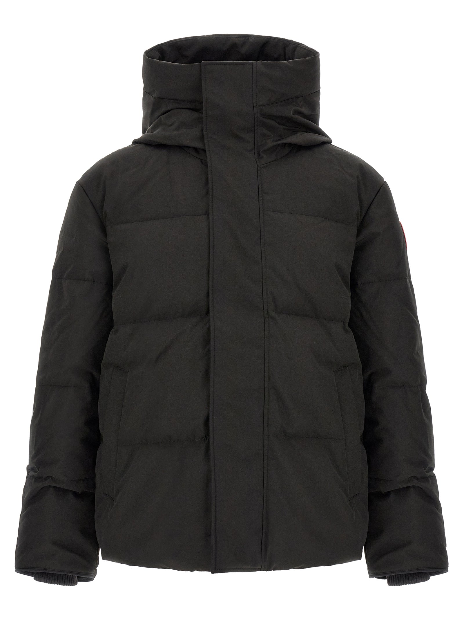 Canada Goose Parka aus schwarzem Polyester