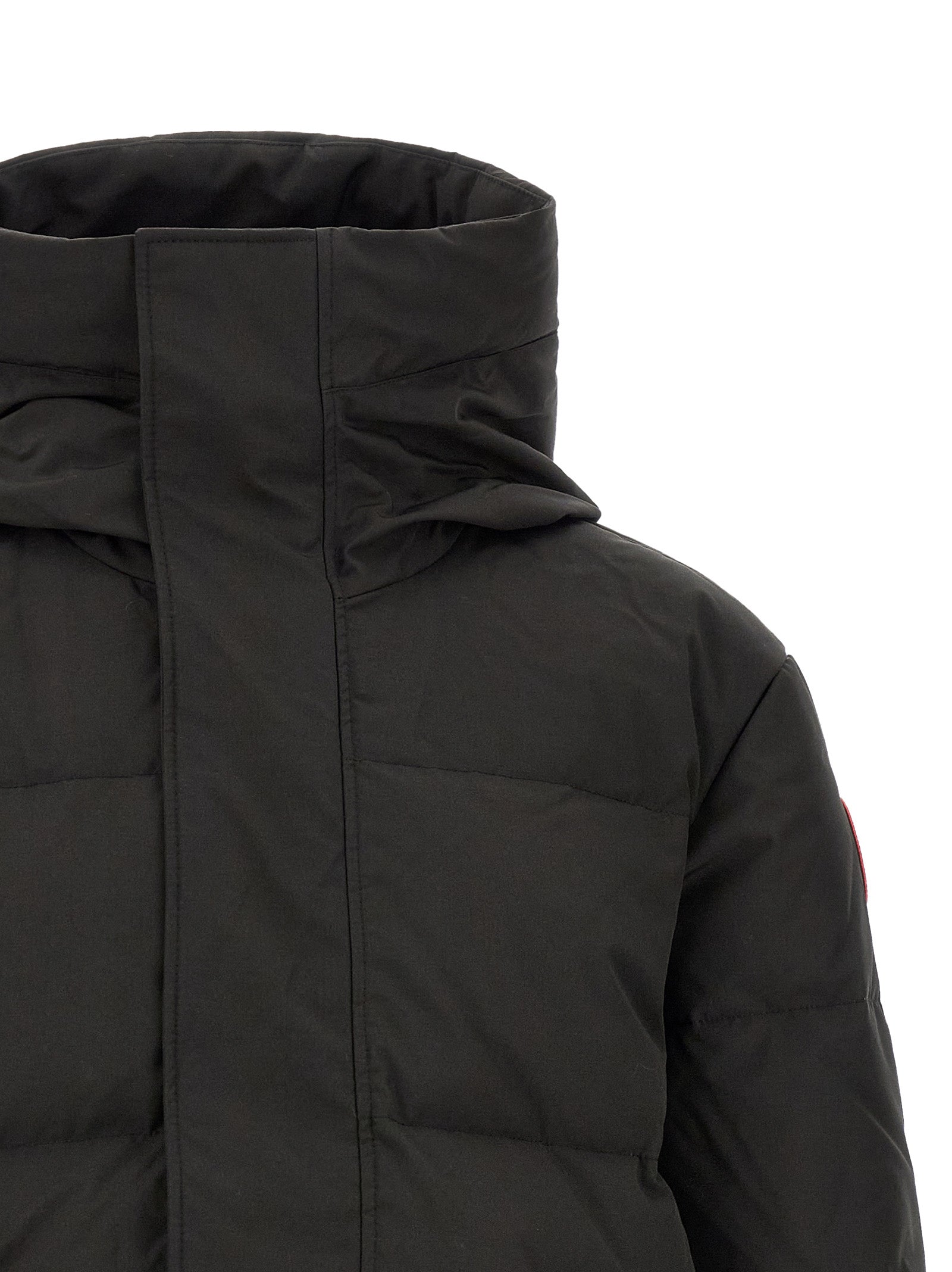 Canada Goose Parka aus schwarzem Polyester