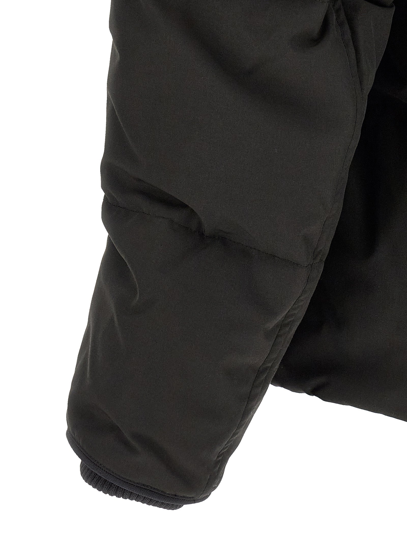 Canada Goose Parka aus schwarzem Polyester