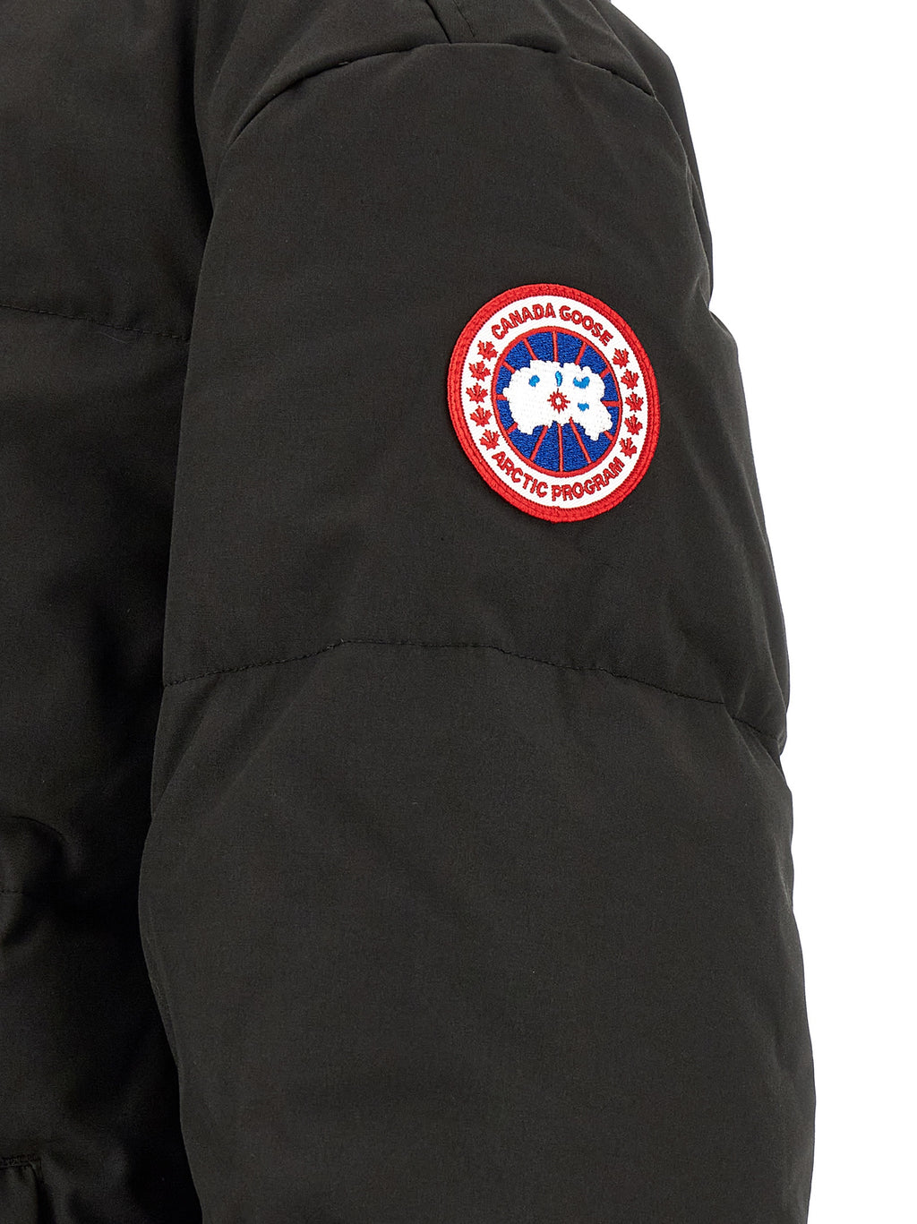 Canada Goose Parka aus schwarzem Polyester