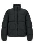 Canada Goose Schwarze Polyamidjacke in voller Länge
