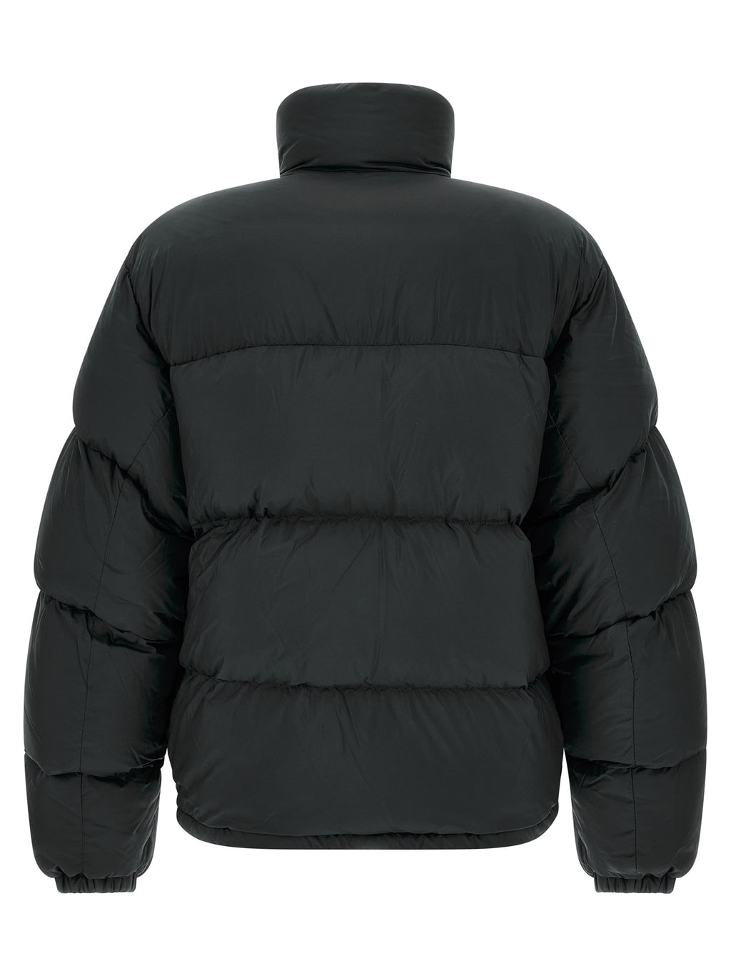 Canada Goose Schwarze Polyamidjacke in voller Länge