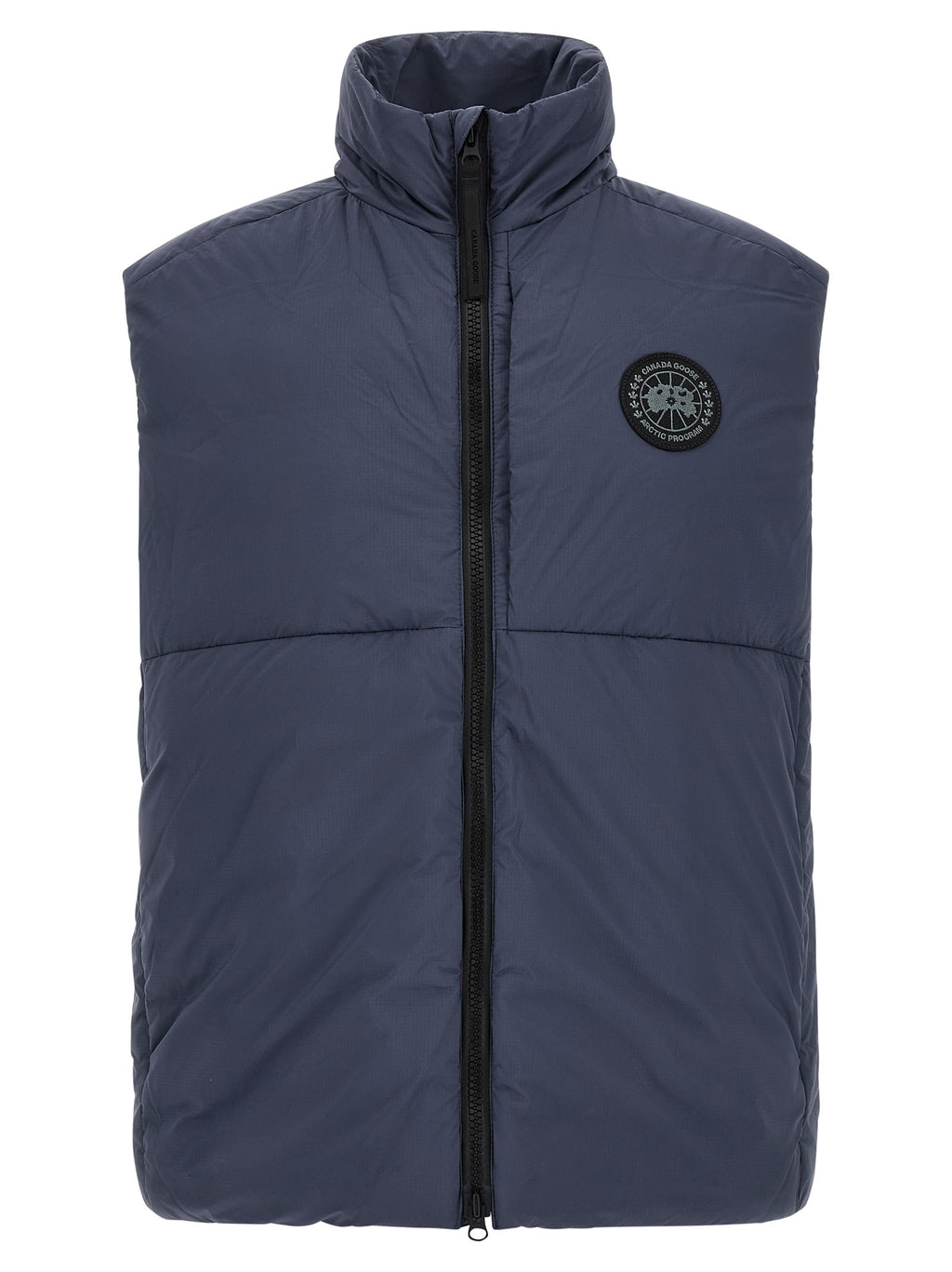 Canada Goose blaue ärmellose Jacke aus Polyamid