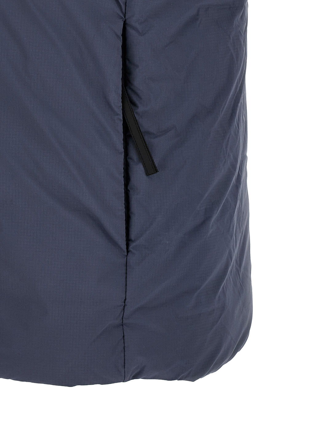 Canada Goose blaue ärmellose Jacke aus Polyamid