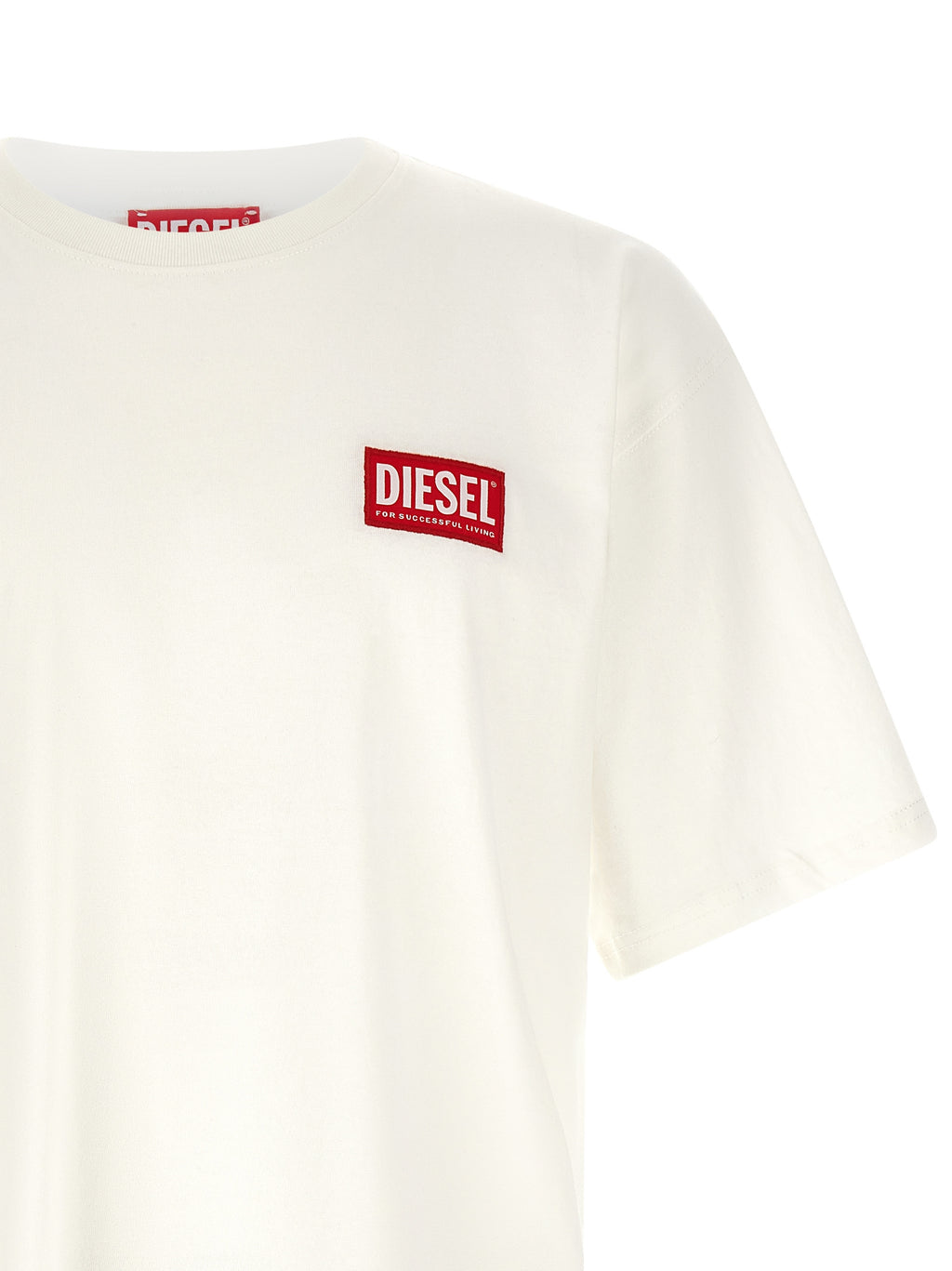 Diesel Weiße Baumwoll-Sportbekleidung