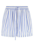 Dolce & Gabbana Blaue Baumwoll-Bermudashorts