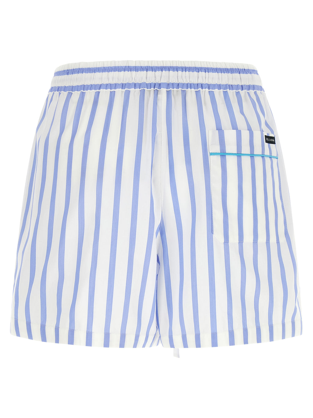 Dolce & Gabbana Blaue Baumwoll-Bermudashorts