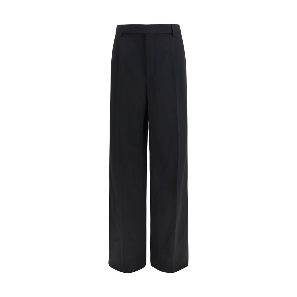 Saint Laurent Black Wool Oves Aries Dress Pants