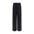 Saint Laurent Black Wool Oves Aries Dress Pants