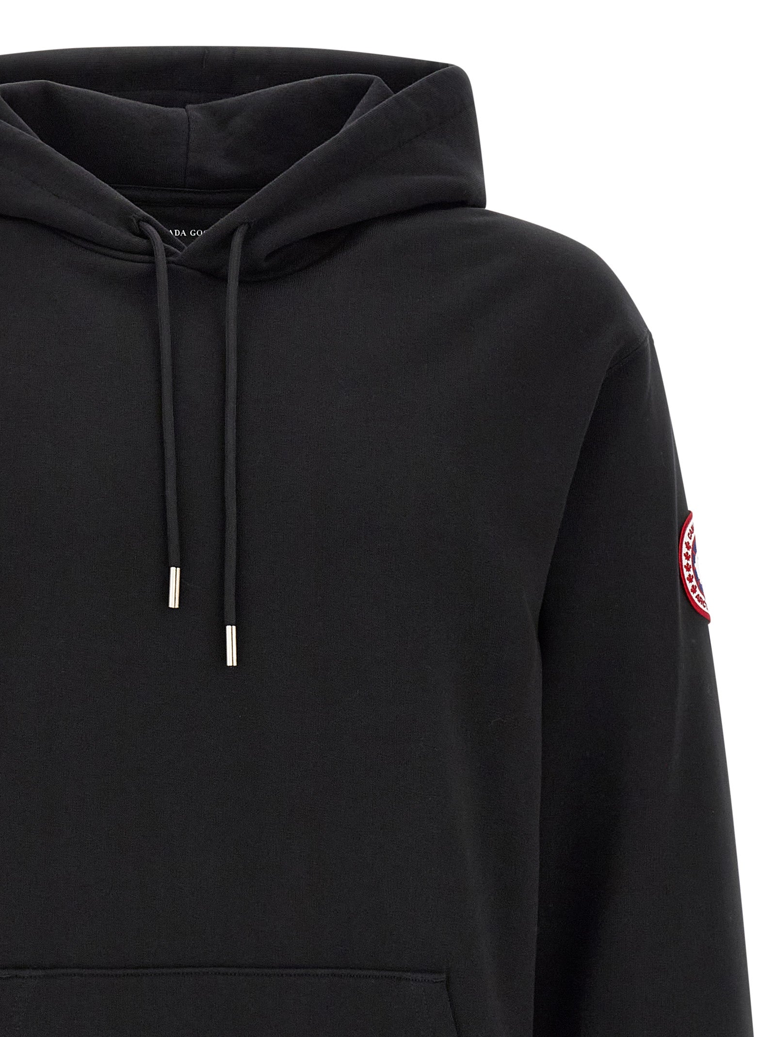 Canada Goose Sweatshirt aus schwarzer Baumwolle