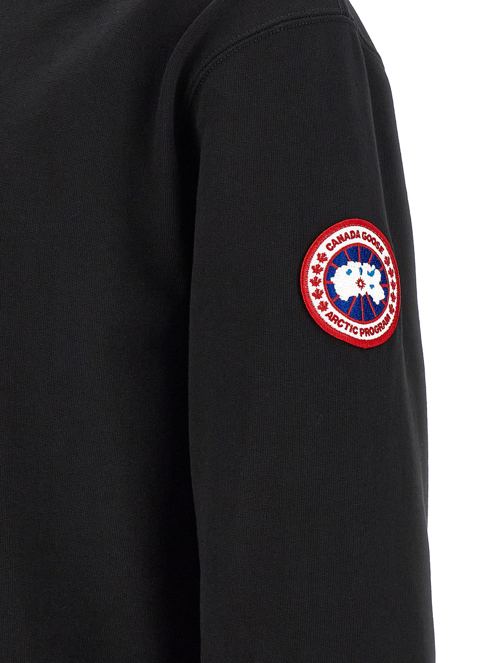 Canada Goose Sweatshirt aus schwarzer Baumwolle