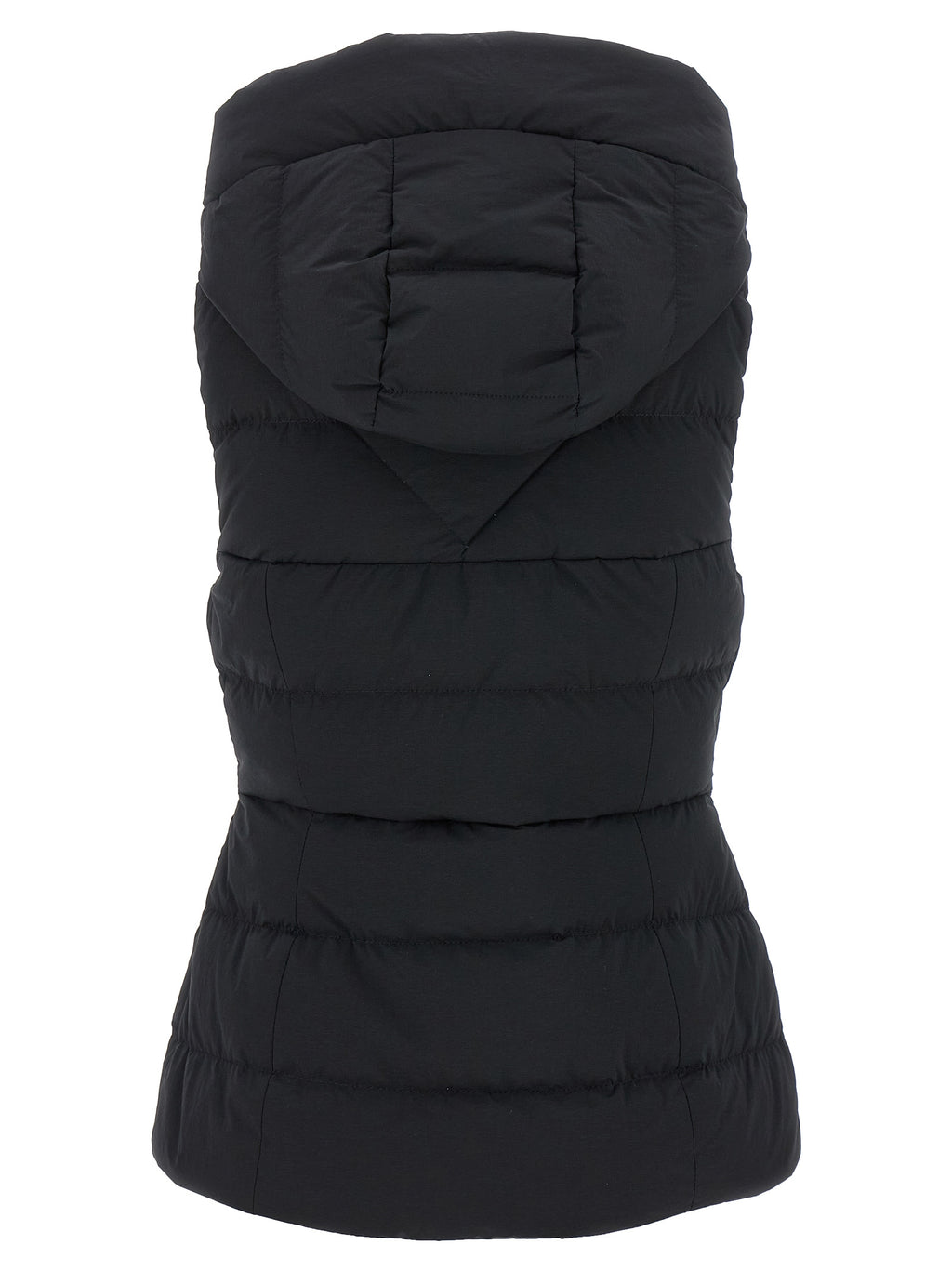 Canada Goose Schwarze ärmellose Jacke aus Polyamid