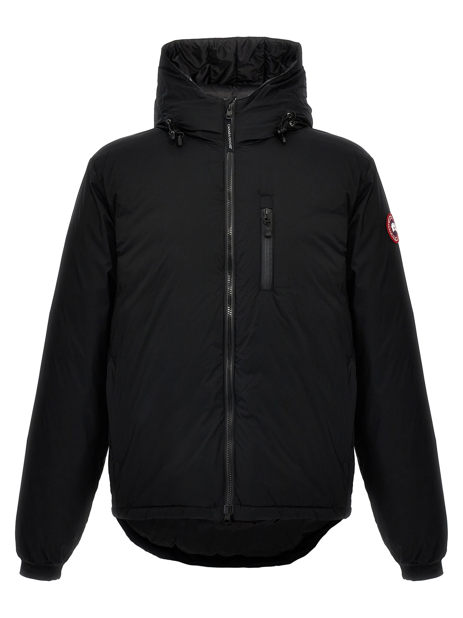 Canada Goose Schwarze Polyester-Shell-Jacke