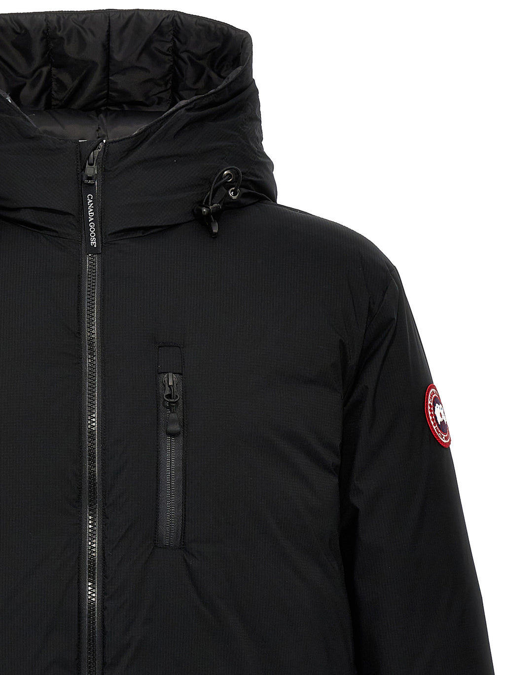 Canada Goose Schwarze Polyester-Shell-Jacke
