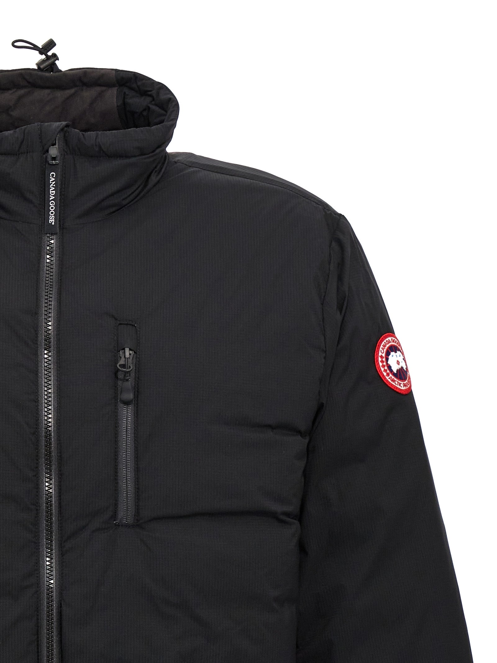 Canada Goose Schwarze Polyester-Shell-Jacke