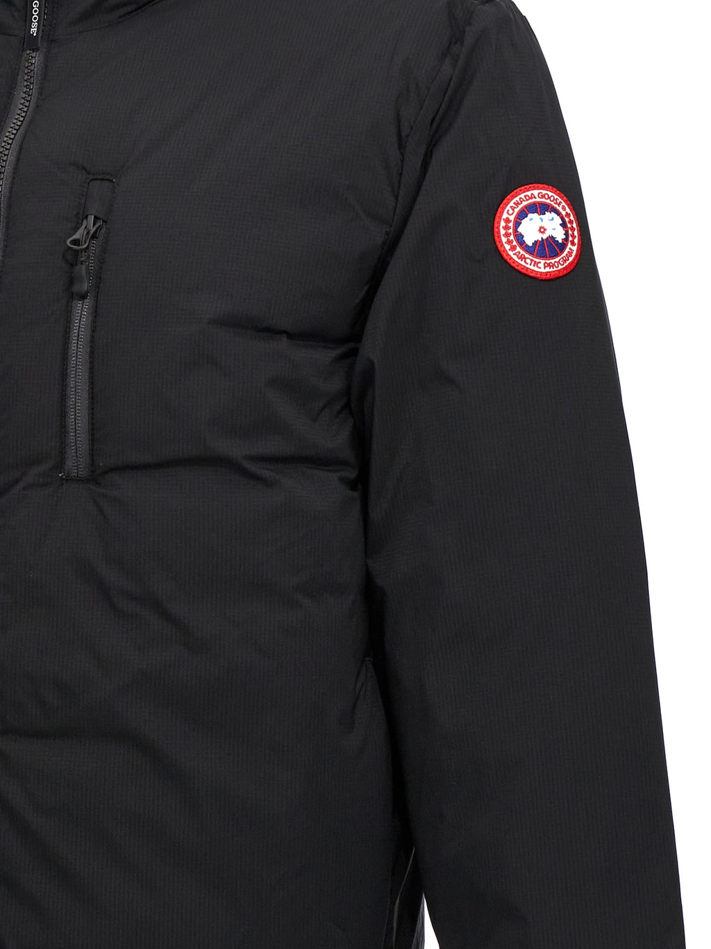 Canada Goose Schwarze Polyester-Shell-Jacke