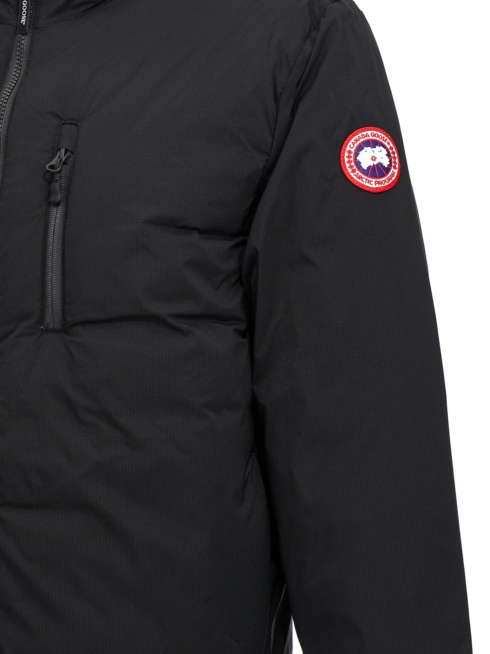 Canada Goose Schwarze Polyester-Shell-Jacke