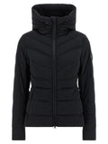 Canada Goose Schwarze Polyamidjacke in voller Länge